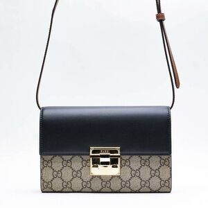 GUCCI MINI GG SUPREME LEATHER BAG